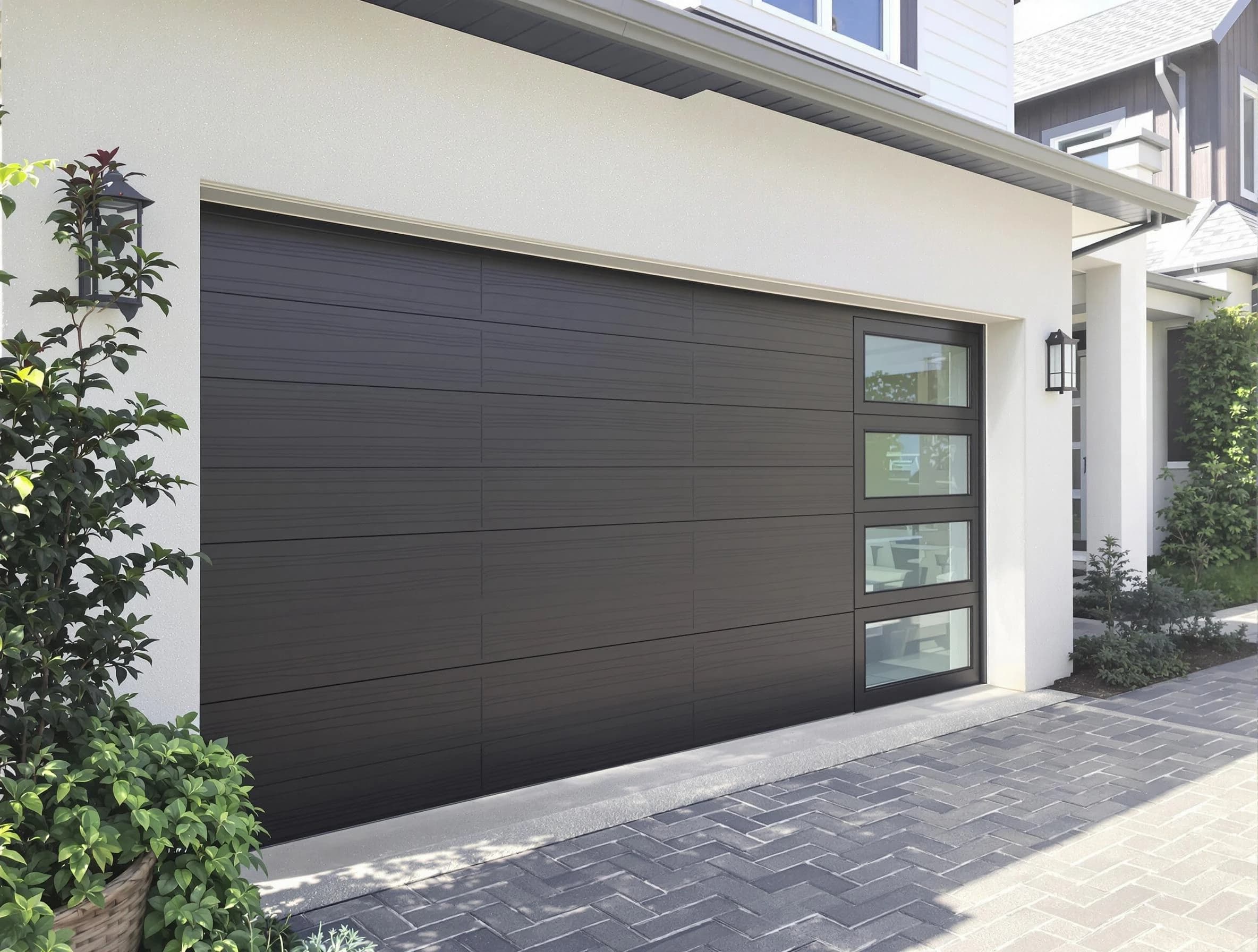 Custom garage door installation by White Oak Garage Door Repair in White Oak