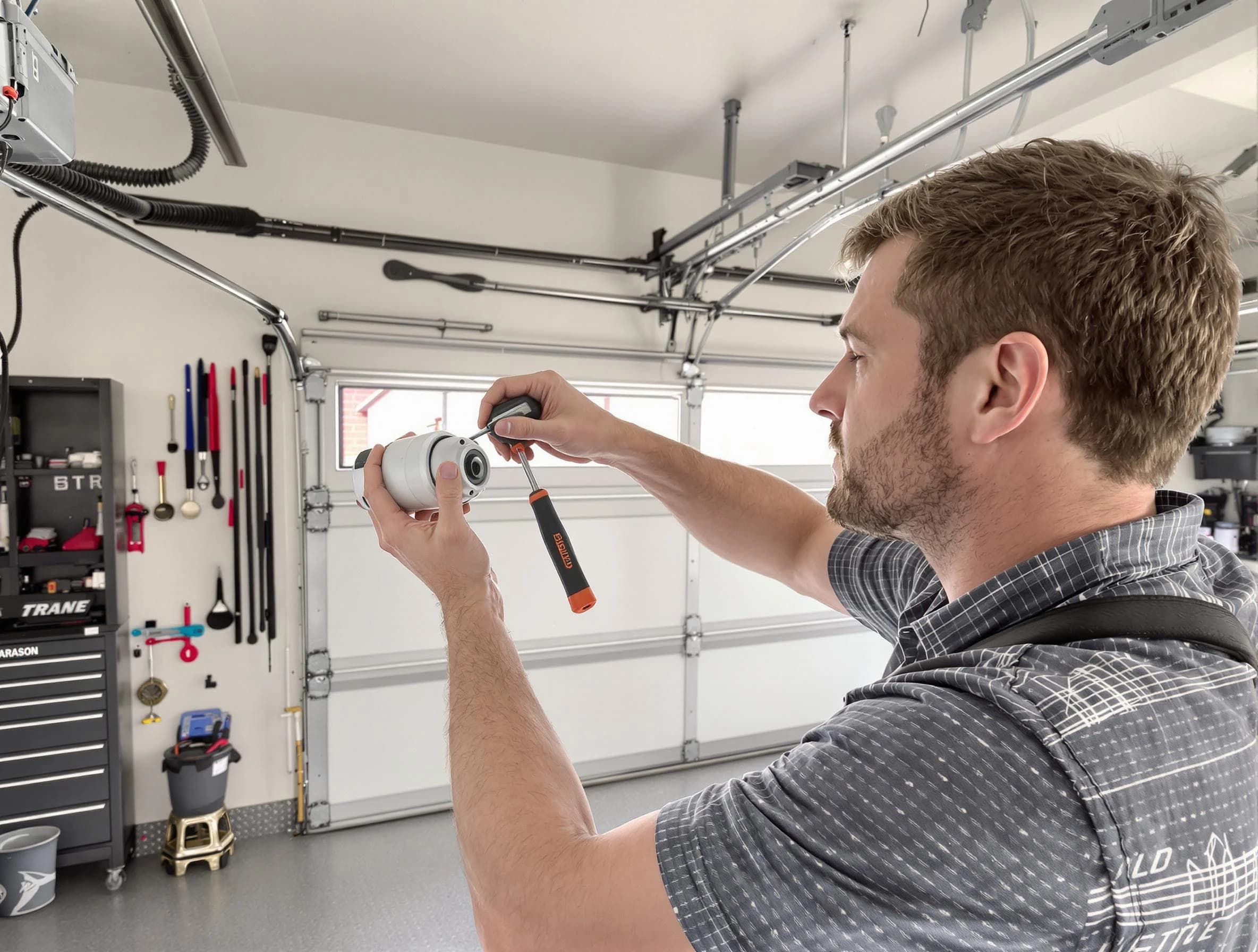 Garage door opener repair service by White Oak Garage Door Repair in White Oak