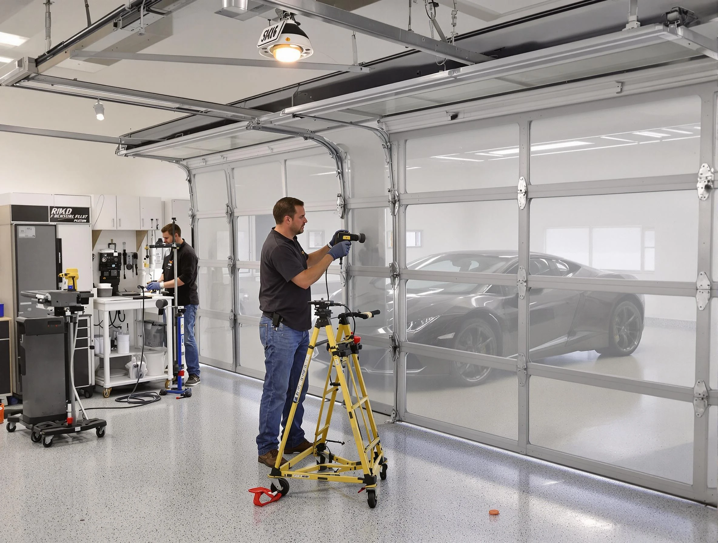 Garage Door Dents Repair in White Oak