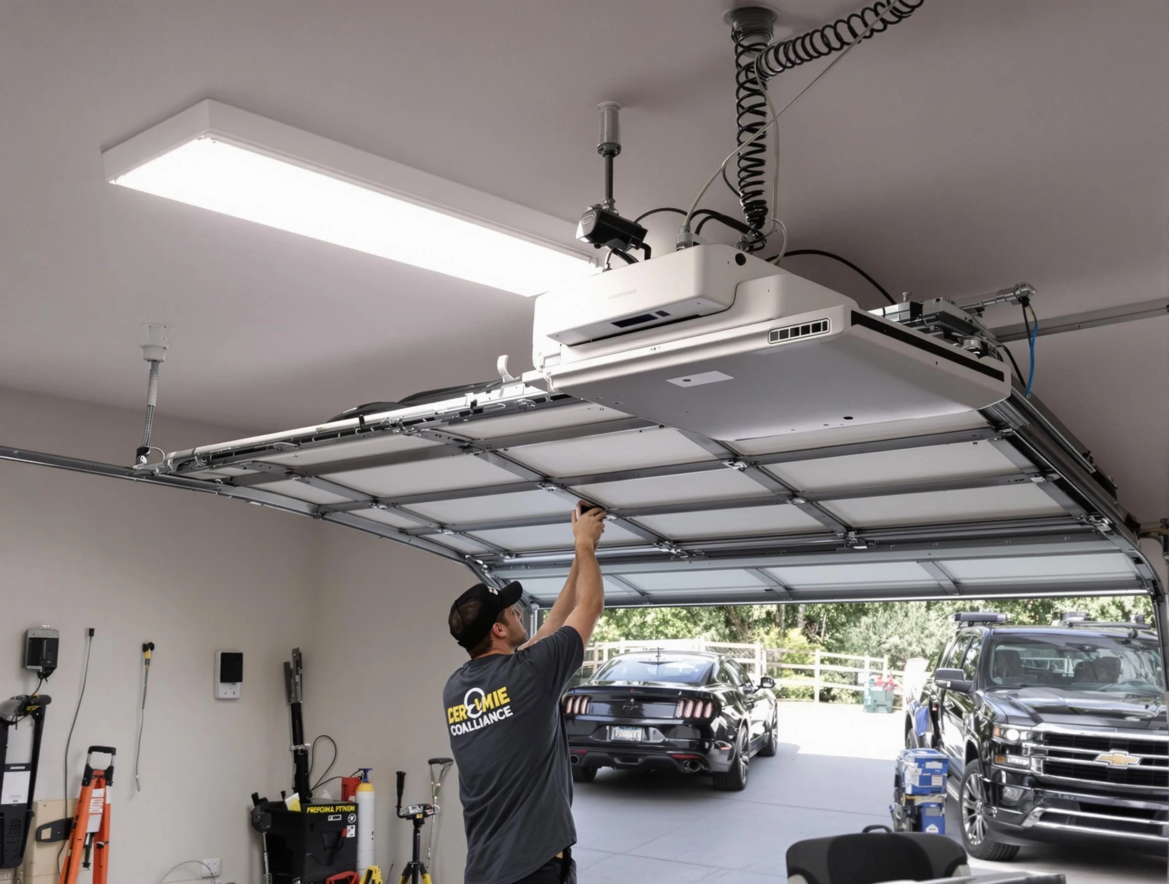Garage Door Opener Installation in White Oak