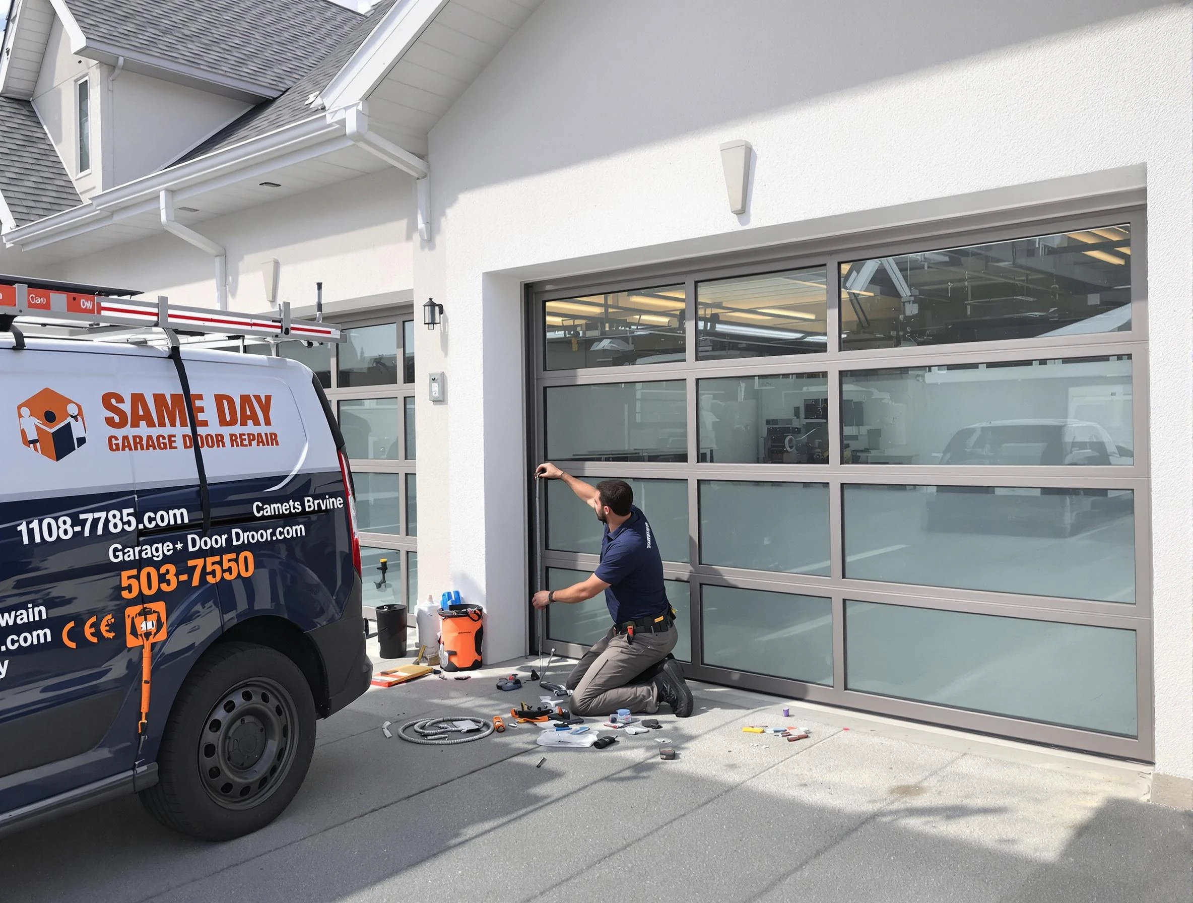 Same-day garage door repair service by White Oak Garage Door Repair in White Oak